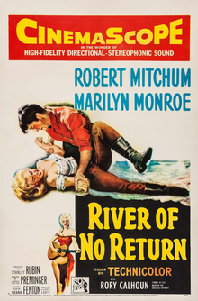 ดูหนังออนไลน์ฟรี River of No Return (1954) สายน้ำไม่ไหลกลับ