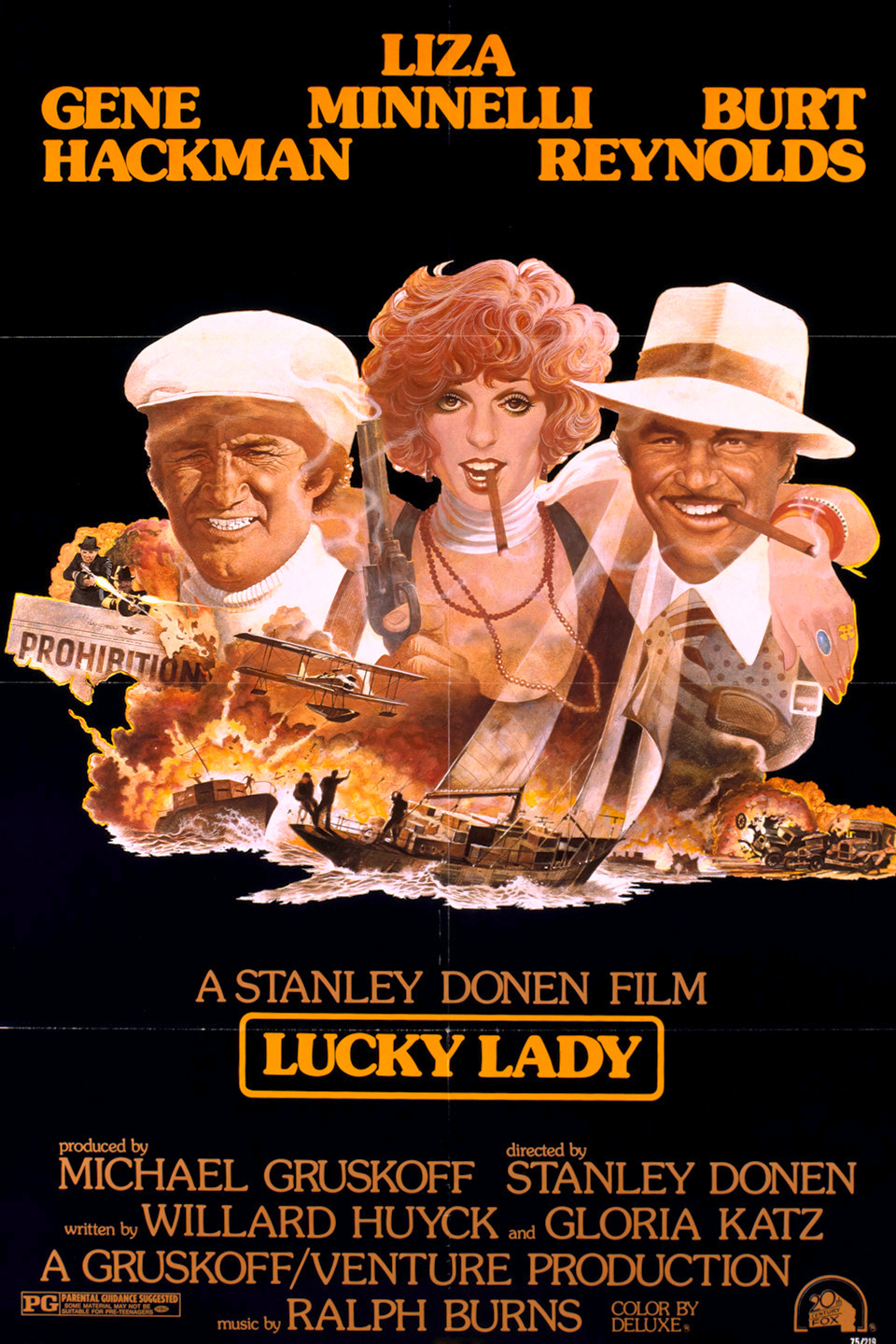 ดูหนังออนไลน์ฟรี Lucky Lady (1975)