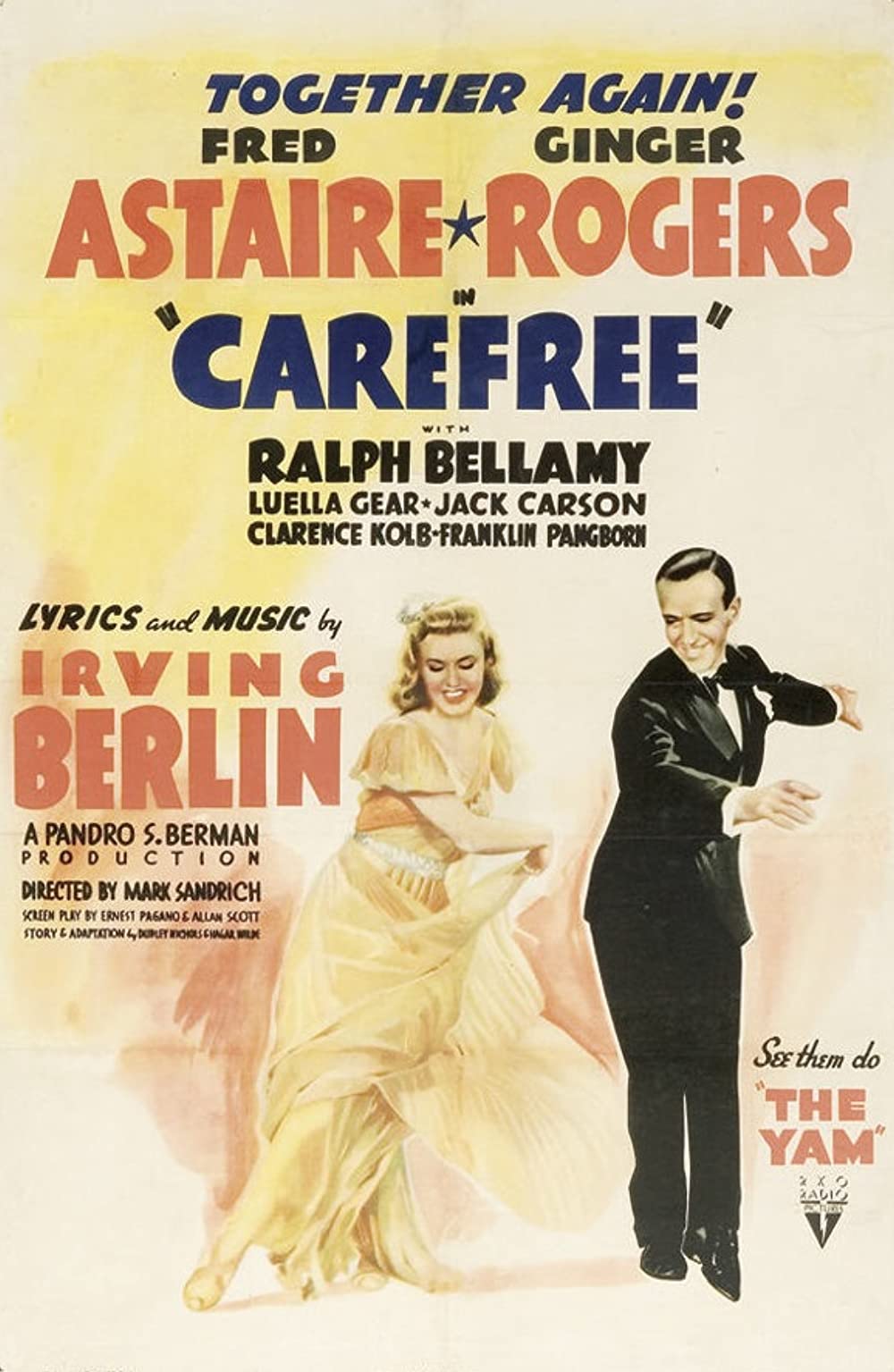 ดูหนังออนไลน์ฟรี Carefree (1938)